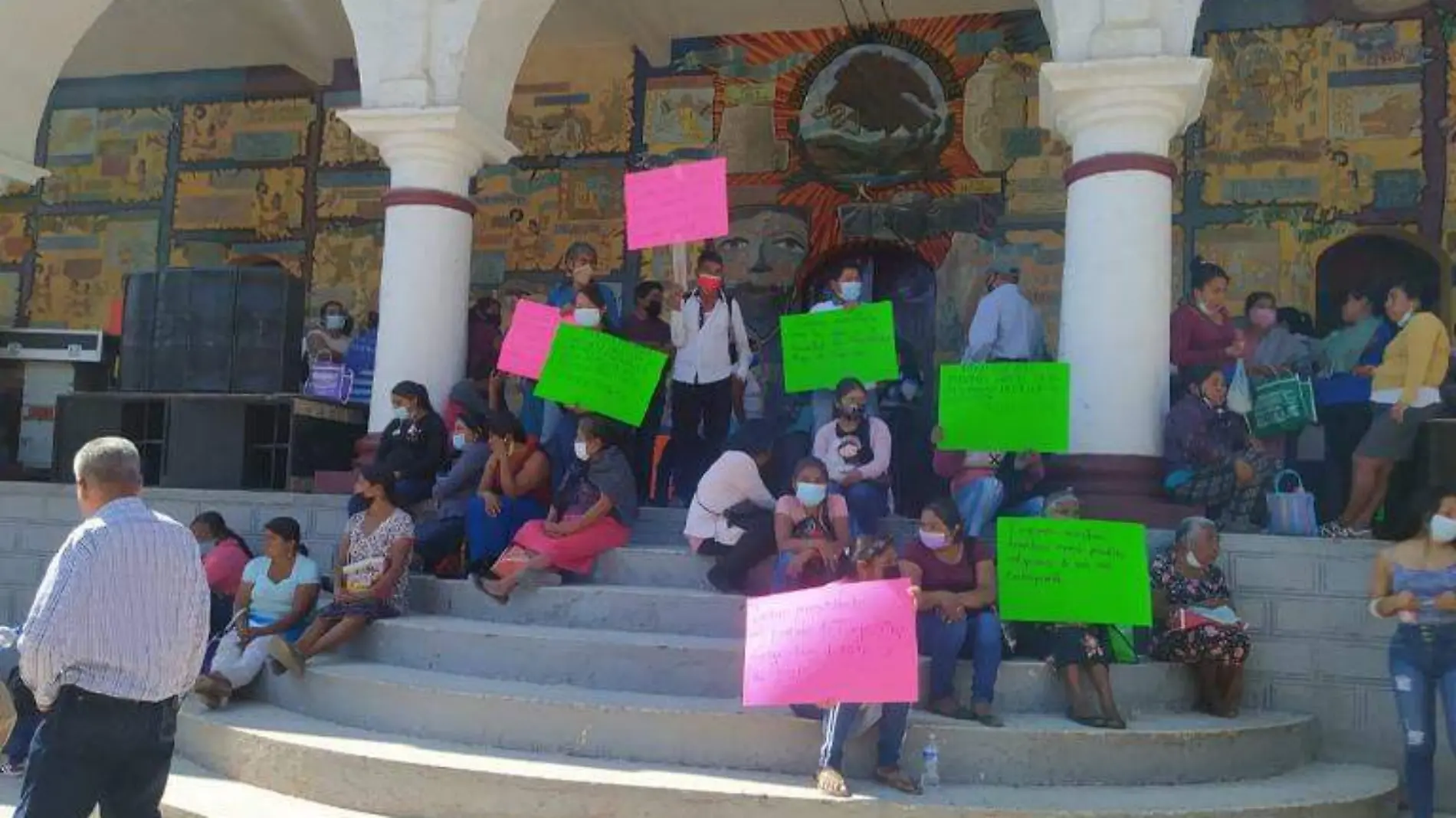 indigenas protesta